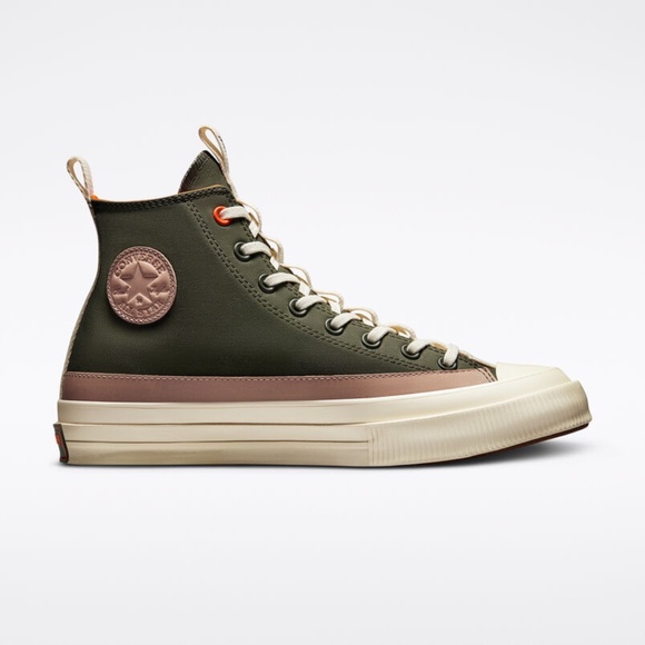 Todd Snyder x Converse Chuck 70 British Millerain waxed canvas Green 10 NWOB! - Picture 2 of 13
